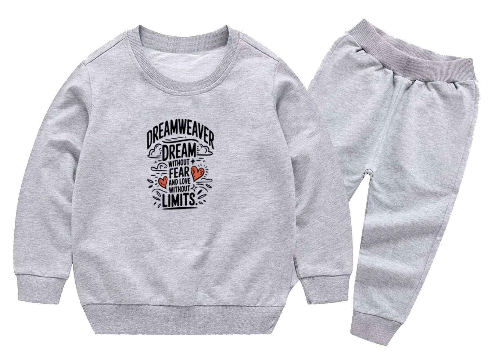 Winter Printed Tracksuits for Kids & Babies | Warm & Cozy Sweatshirt Set | Stylish Winter Clothes for Boys & Girls FOR BABY AND KIDS