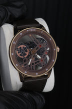 Fitron Classic Chrono: Sophisticated Minimalist Stainless Steel Watch ( WITHOUT BOX )