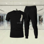 Tracksuit Amazing Trendy Smart black t shirt And Trouser For boys &amp; Men | Fitness Training Muscle Workout Gym track suit for Men