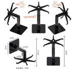 Kitchen Tools Spoon Holder Stand 360 Degrees Rotated Punch-Free Rack Wall Hanging - 1Pc