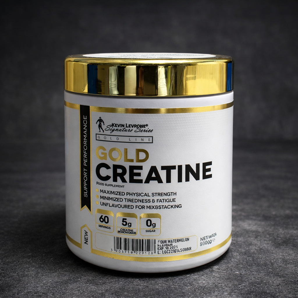 Kevin Levrone Gold Line Gold Creatine – Pure Creatine Monohydrate Supplement with 60 Servings (300g)
