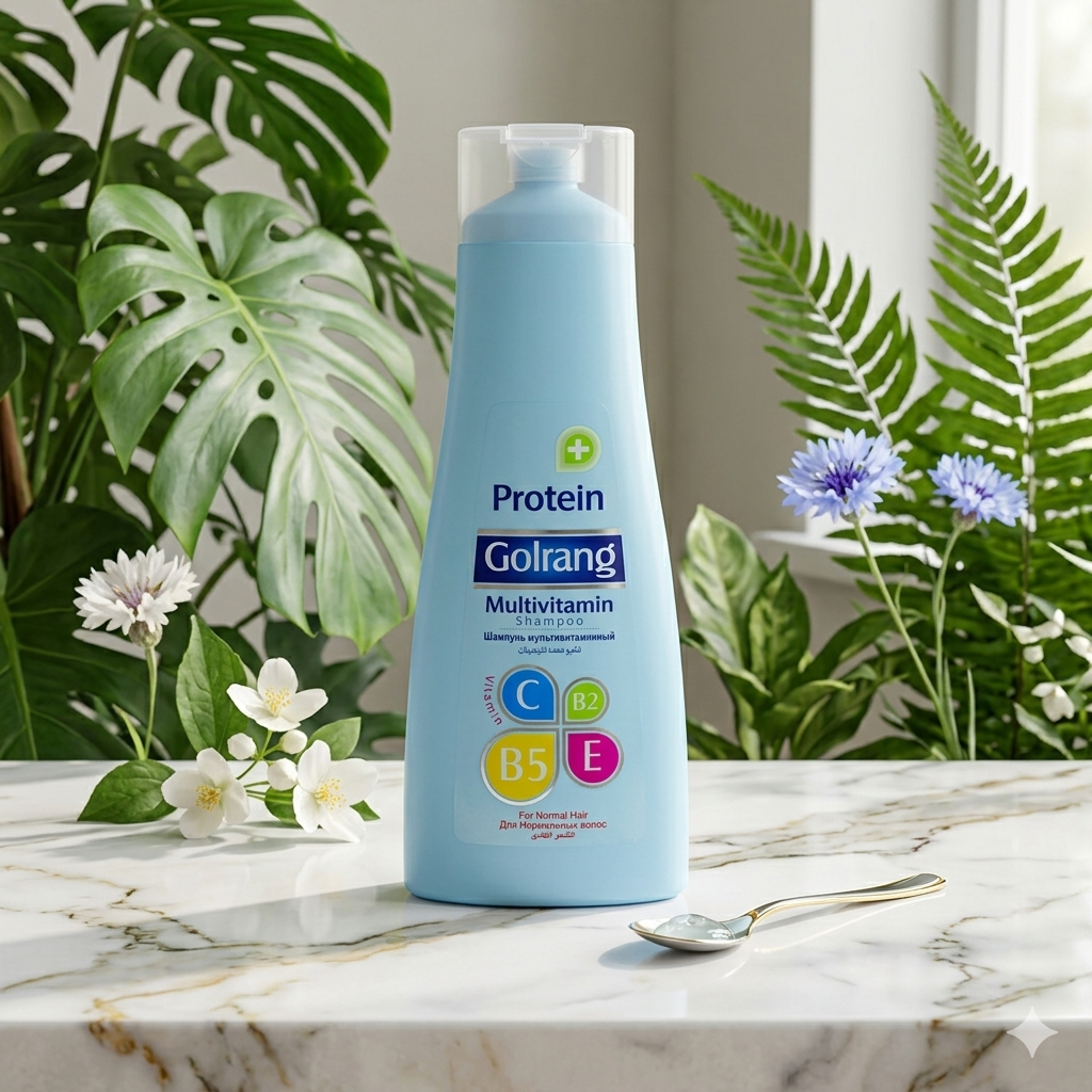 Protein Golrang Multivitamin Shampoo  Strengthening & Nourishing Hair