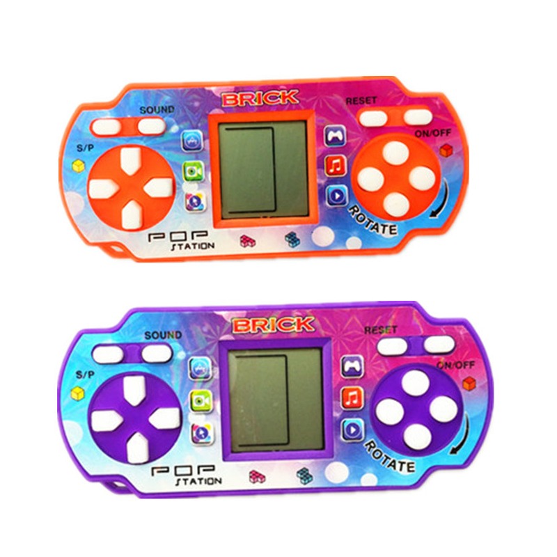 Retro Style Mini Handheld Game Console Providing Classic Entertainment Reliable Performance (Random Color)