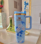 40 Oz Stanley X Coquette Tumbler Providing Durable Quality Comfortable Use Everyday Hydration Support - 1.18 Liter