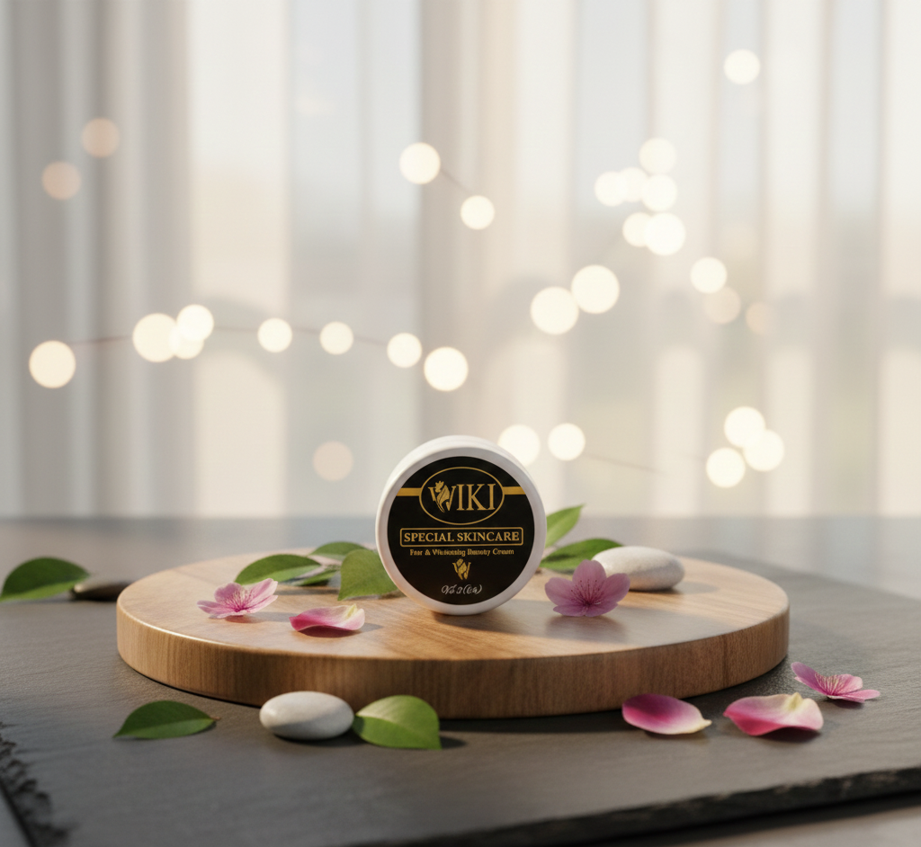 WIKI Night Cream – Black & Blue Edition | Deep Repair, Whitening, Anti-Aging & Moisturizing Night Treatment for Bright, Smooth, Glowing Skin
