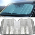 Universal Car Windscreen Sunshade 130 by 60 CM,For Hatchback ,Small Cars ,,Anti heat material -Universal Car Sun shade 130 by 60 CM