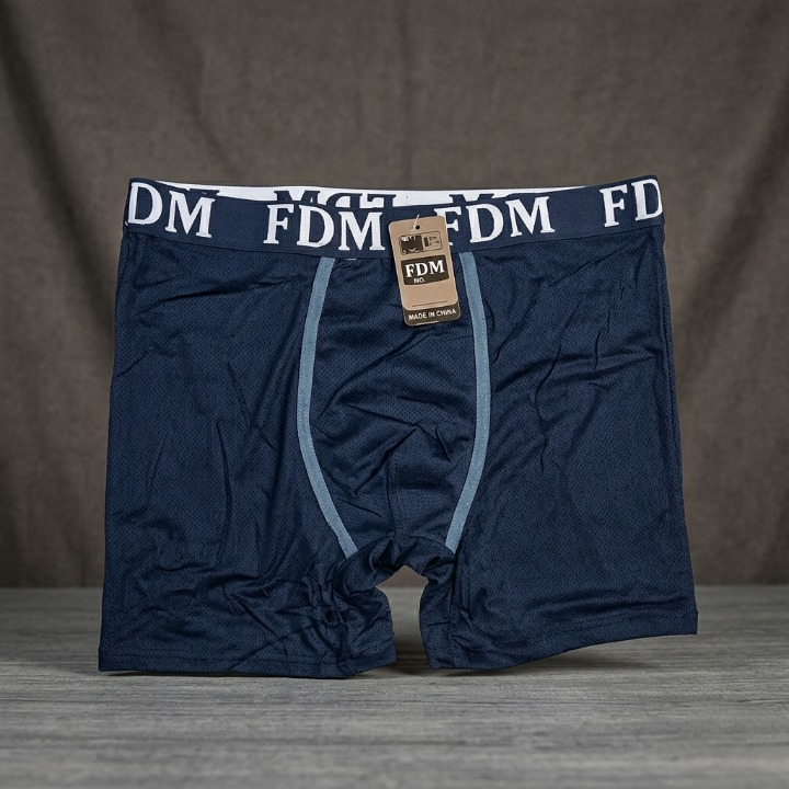 FDM Men's Underwear Comfortable Breathable Innerwear Soft Fabric Daily Wear Stretchable and Durable Design (Random Color)