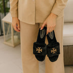A Luxurious Blend of Iconic Designer Style, Plush Comfort, and Premium Crafted Suede Materials