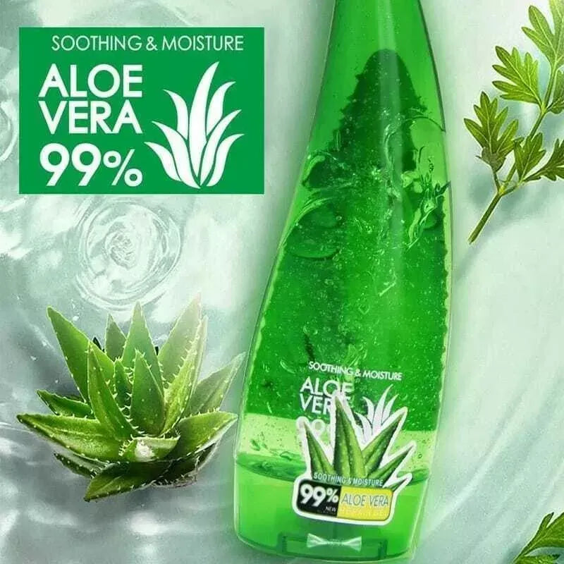 Wokali Aloe Vera Gel Soothing Acne Face Skin Cream Moisturizing, Your Skin's Gel Smoothing &amp; Moisture - 80 ml