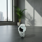 Tiger Aura Watch Stylish Design Durable Build Comfortable Strap Clear Display Perfect For Daily Wear And Special Occasions