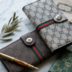 Gucci Long Wallet – Premium Off White & Brown Designer Wallet