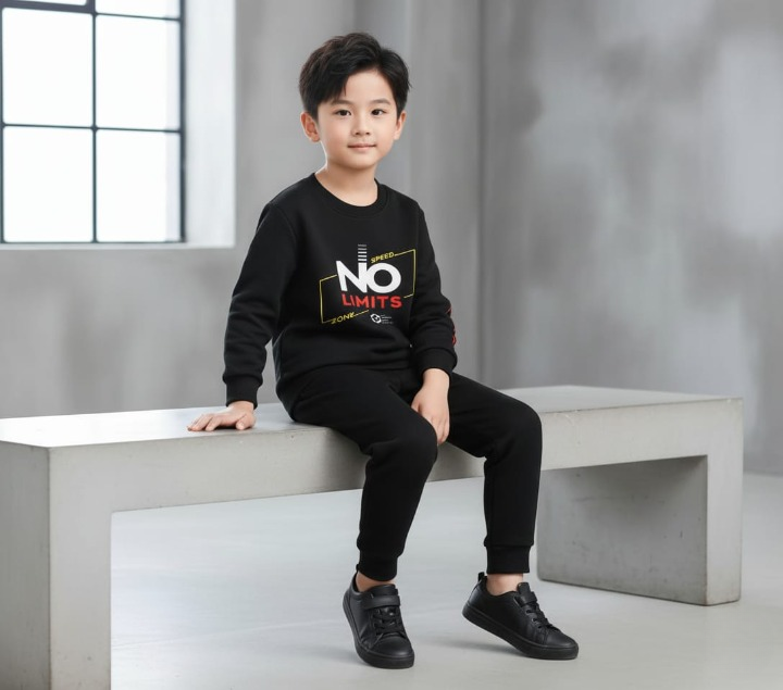 Fashion Sweatshirt & Pajama Tracksuit for Kids | Winter Clothing Set for Baby Boys & Girls – Warm, Soft & Stylish Outfit FOR KIDS AND BABY