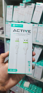 SOVO Fast Charging Micro USB Cable for Android Phones – High Speed Data Sync & Durable Charging Wire