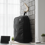 HP Lightweight Water Resistant Laptop Backpack Black Durable Quality Reliable Utility Comfortable Carry Stylish Design