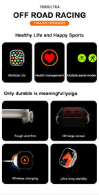 T800 Ultra Smart Watch Series 8. (Random Color)
