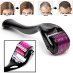 Derma Roller 0.5mm with 540 Micro Needle for Hair Growth and Facial Skin Therapy| Skin Care Beauty Tool for Anti-Aging Skin Repair, for Men and Women