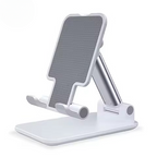 Adjustable Desktop Phone Holder Stand – Universal Mobile Stand with Angle & Height Adjustment | Foldable Anti-Slip Cell Phone Holder for All Smartphones