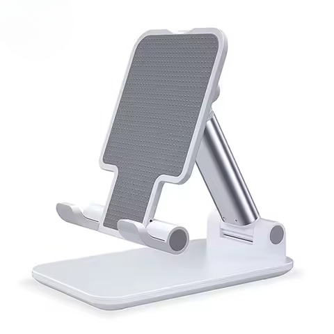 Adjustable Desktop Phone Holder Stand – Universal Mobile Stand with Angle & Height Adjustment | Foldable Anti-Slip Cell Phone Holder for All Smartphones