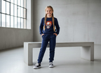 Kids Navy Blue Ghost Skull Printed Tracksuit Set | Winter Fleece Sweatshirt & Trouser Outfit for Boys & Girls – Warm, Trendy & Cool | FOR BABY AND KIDS