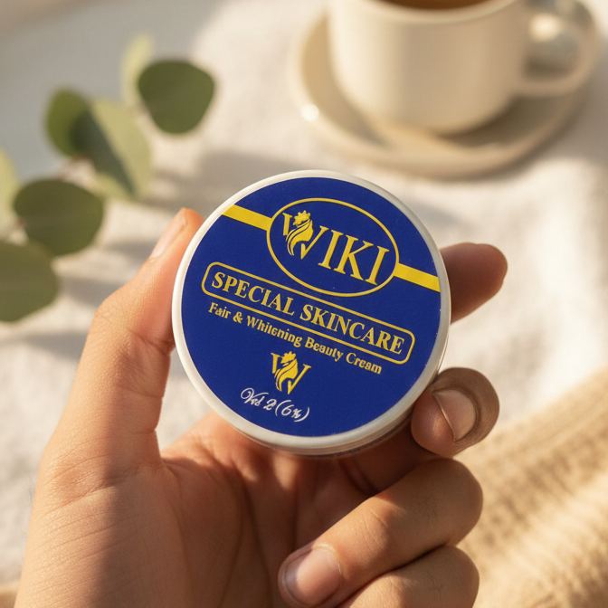 WIKI Night Cream – Black & Blue Edition | Deep Repair, Whitening, Anti-Aging & Moisturizing Night Treatment for Bright, Smooth, Glowing Skin