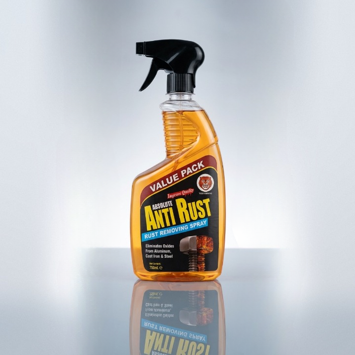Anti Rust Remover Spray 750ml Bottle – Heavy Duty Rust Cleaning Solution for Metal Surfaces