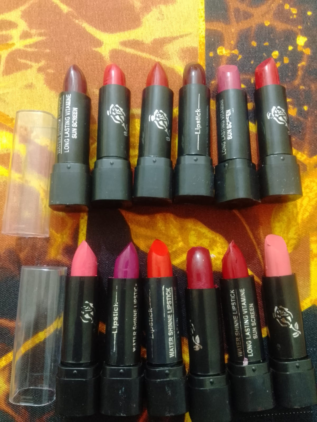 Multicolors Lipstick Set For Daily Use – Liquid Lipstick Collection With Smooth Shade Of Red  Texture