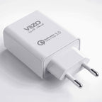 V007 – Type-C Fast Charger | Vizo V007 Type-C Charger | Charger For Android | Mobile Phone Charger - 18W - Without Cable