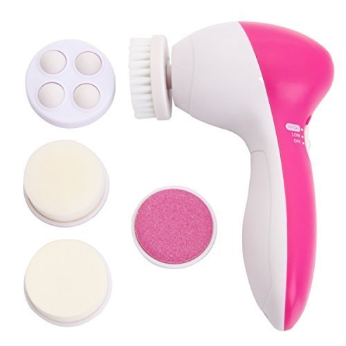5 in 1 Facial Electric Cleanser and Massager,   Electric Machine Beauty , Beauty Care Brush for Removing Blackhead , Beauty Tool Device