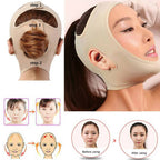 Face Slimming Mask For Double Chin Breathable V Shape Lifting Belt Anti Wrinkle Facial Slimmer For Women