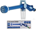Ez Jet Water Canon 8 In 1 Turbo Water Spray – For Car &amp; Bike Washing, Gardening - Best Quality Water Spray ( Random Color )