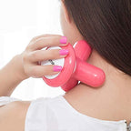 Mini Electric Body Massager for Neck Back Shoulder | USB Powered Vibration Massager Machine for Pain Relief &amp; Muscle Relaxation | Portable Handheld Therapy Tool for Men Women | Lightweight Travel-Friendly Massage Device (Random Color)