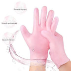 (Combo Pack) Moisturizing Glove and Socks Set, Silicone Gel Spa  Socks For Dry Cracked Skin &amp; Silicone Jelly Socks Gel Moisturizing Socks Foot Care Protector