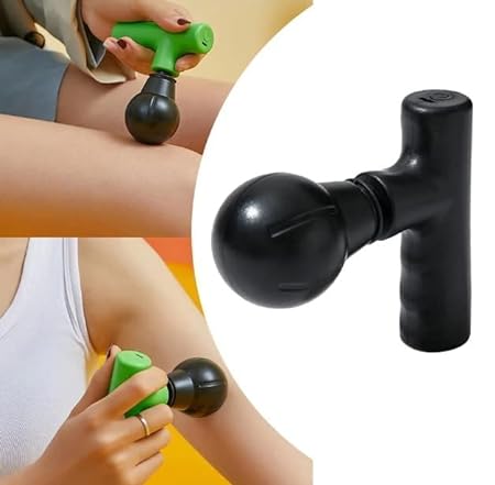 Mini Rechargeable Fascial Gun – Portable Deep Muscle Massager for Pain Relief and Relaxation - Random Color