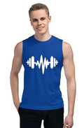 Export quality Gym Sando Muscle guys Tank top for Men [Blue] | Latest design | Premium Quality