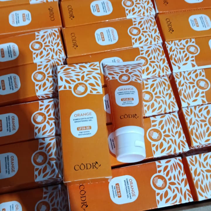 Orange Enzymes Exfoliating & Brightening Gel | Deep Cleansing Face Gel for Smooth, Glowing & Refreshed Skin (100g)