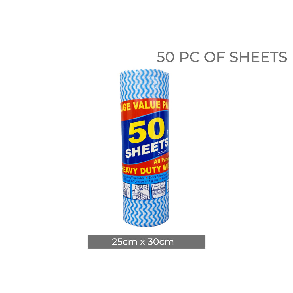 Reusable Kitchen Cleaning Wipes Roll – Washable, Absorbent & Eco-Friendly Multi-Purpose Cleaning Sheets