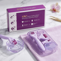 4 In 1 Derma Roller System For Anti Aging Skin Regeneration And Collagen Stimulation Therapy