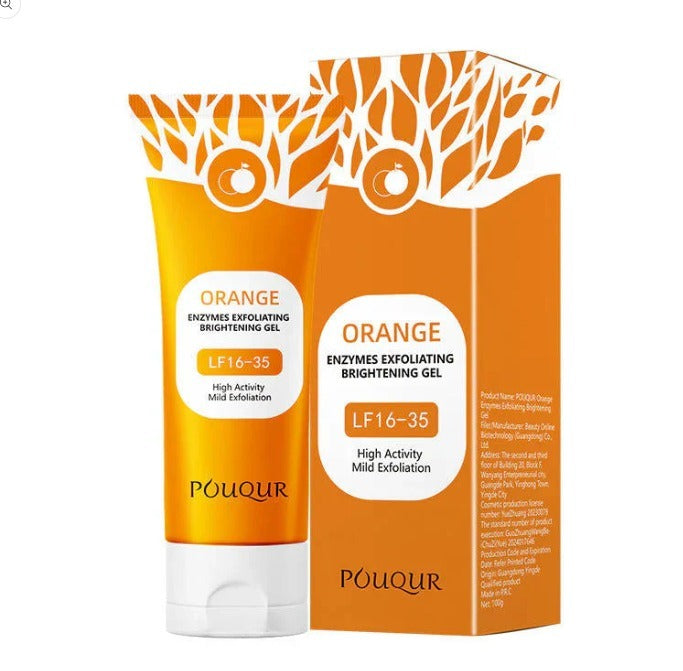 Orange Enzyme Exploiting Gel – Brightening, Exfoliating & Nourishing Citrus Skincare for Radiant, Healthy, Glowing Complexion Every Day (80g)