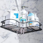 Premium Export Quality Powder Coated Corner Shelf With Seamless Screw Pair (1 piece)