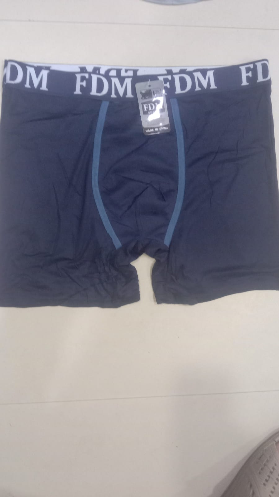 FDM Men's Underwear Comfortable Breathable Innerwear Soft Fabric Daily Wear Stretchable and Durable Design (Random Color)