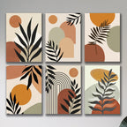 Set of 6 Premium Wall Art Photo Tiles – Modern Home Decor Sets 8x11