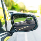 2pcs Round Blind Spot Mirrors – Wide-Angle Lens for Enhanced Rear and Side View Visibility – Convex Mirror for Cars, SUVs, and Trucks – Universal Fit Safety Accessory - Plastic Material