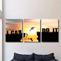 Set of 3 Premium Wall Art Photo Tiles – Modern Home Decor Sets 8x11
