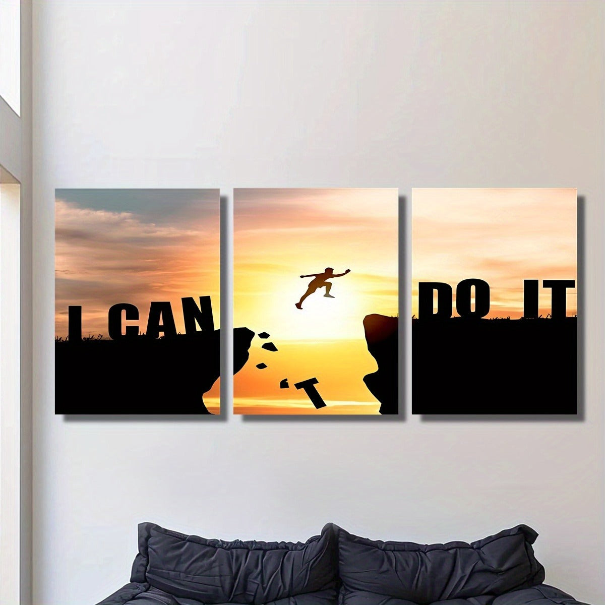 Set of 3 Premium Wall Art Photo Tiles – Modern Home Decor Sets 8x11