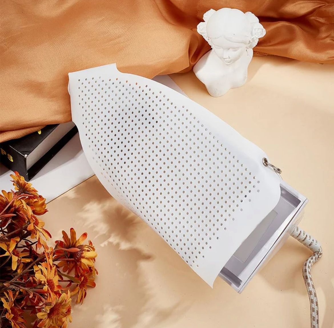 Iron Cover Protector – Non-Stick, Heat-Resistant Ironing Shoe for Clothes Protection, Prevents Scorch Marks & Ensures Smooth Ironing