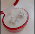 AXJ-161 Butterfly Pearl Korean Earrings – Elegant Design, Stylish Accessory for Women