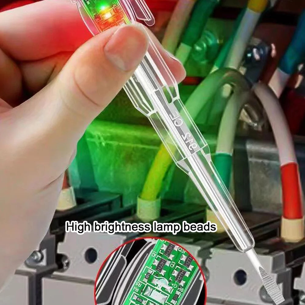 Led tester Voltmeter Power Detector Electrical Screwdriver Indicator without box