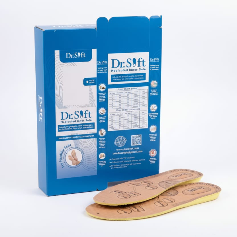 Medicated Sole Comfortable Design Premium Quality Easy Use Perfect Choice For Foot Care