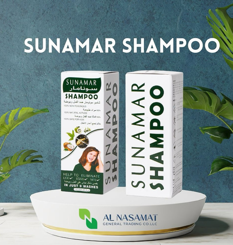 Sunamar Herbal Lice Treatment Shampoo – Non-Toxic &amp; Kid-Friendly | Best Quality Shampoo For Normal Used 