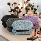 Cosmetic Bag Durable Quality Stylish Design Compact Build Perfect Choice For Daily Makeup Travel And Storage Needs (Random Color)